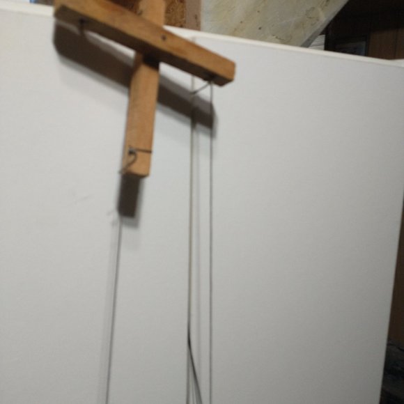 Vintage Mexican Wooden Clown Marionette Puppet - Picture 6 of 6